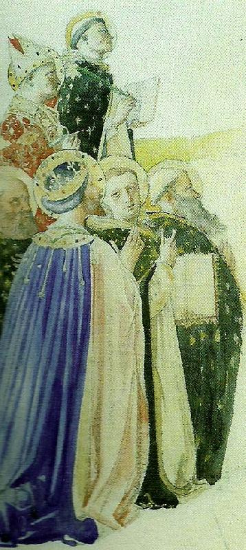 Carl Larsson maria bebadelse. detalj oil painting image